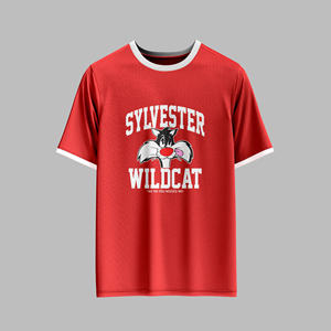 T-shirt imprimé personnalisé 100% coton Streetwear surdimensionné épaule tombante unisexe Fit OEM ODM Fabricant - Product Image 3