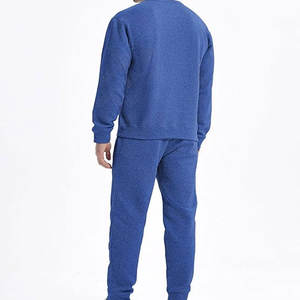 ชุดวอร์ม2025มีฮู้ดสำหรับผู้ชายชุดวอร์มแขนสั้นสีพื้น - Product Image 4