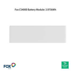 Batería Apilable FoxESS CS4000 LFP de 3.975kWh 100Ah IP65 con Comunicación CAN BMS - Product Image 1