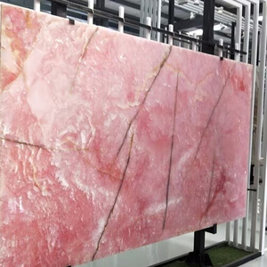 High Grade Natural Pink <b>Marble</b> Slab for Luxury Flooring Temple Construction and Architectural Projects - Product Image 6