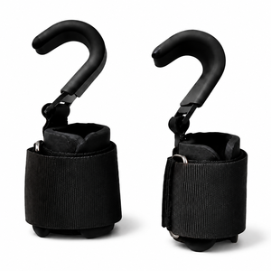 Custom Heavy Duty <strong>Weightlifting</strong> Hooks Wrist Straps Grip Support For Deadlift Powerlifting Gym Fitness Training - Product Image 1