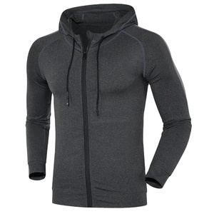 Chaqueta Deportiva para Hombre, Sudadera con Capucha Elástica de Manga Larga para Fitness, Running, Senderismo y Jogging - Product Image 4
