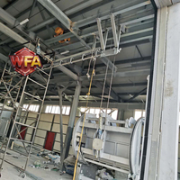 Ligne d'équipement d'abattage de bétail clé en main personnalisée ISO9001, machine d'abattoir de vaches, usine de production de viande de bœuf