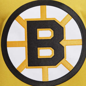 Camiseta Deportiva Profesional de Hockey sobre Hielo, Uniforme del Equipo de Boston, Amarillo, Negro y Blanco a Rayas, Cuello en V, Camiseta de Entrenamiento Atlético Sublimada, Ropa para Fanáticos - Product Image 5