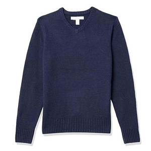 Pull en tricot en gros, manches longues, col en V, livraison rapide, pull pour homme, fabricant OEM, vente en gros, tricot chaud, livraison rapide - Product Image 1