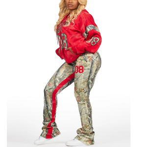 Ensemble de survêtement pour femmes, jogging, ensemble décontracté, confortable, respirant, vêtements de sport pour tous les jours - Product Image 4