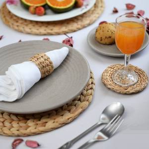 Top tendance dîner décor écologique à la main jacinthe d'eau porte-serviettes table à manger porte-serviettes pour restaurants - Product Image 3