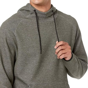 Venta al por mayor de sudaderas con capucha gruesas en blanco de gran tamaño con logotipo personalizado Drop Shoulder up 400GSM 100% algodón - Product Image 2