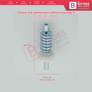 Engranaje de Reparación de Espejo Lateral V1BGE559 25775875 para Camioneta SUV Chevy - Product Image 5
