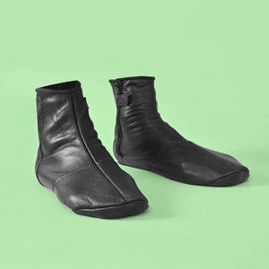 Calcetines de cuero 2025 genuino Halal vaca y oveja calcetines de cuero para Wudu & Prayer & Haj & Umrah mejor para la sesión de invierno - Product Image 5