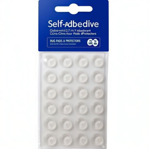 Self-Adhesive 12.7 mm Clear Transparent Plastic Cone Protective <b>Buffer</b> Door Rug <b>Pads</b> & Protectors - Product Image 2