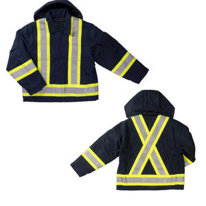 Chaquetas de seguridad de manga larga para hombre y mujer con cierre de cremallera personalizado con característica antiestática y resistente al agua chaquetas personalizadas para hombre - Product Image 5