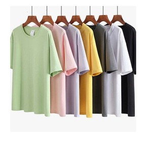 Camiseta de Hombre de Alta Calidad 100% Algodón, Transpirable, Ecológica, 220 GSM, Felpa, Marca Personalizada, Lisa, Talla Grande, Precio al por Mayor BD - Product Image 1