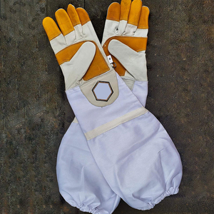 Gants de protection pour apiculteur avec manchette ventilée en maille pour les activités de plein air, gants anti-piqûres pour apiculteurs - Product Image 3