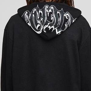 Sudaderas con capucha de hombre con logotipo impreso personalizado al por mayor a la moda, sudaderas con capucha de invierno transpirables ecológicas, ropa de calle, Sudadera con capucha estampada informal para hombre - Product Image 4