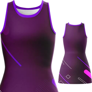 Unisex <b>Sports</b> <b>Shirt</b> Custom Design Wholesale Netball Jersey 100% Polyester Durable Plus Size Sublimation Printing Technique - Product Image 1