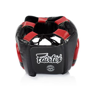 2024แฟร์เท็กซ์ผู้ปกป้องศีรษะทำจากหนังแท้สำหรับผู้ใหญ่อุปกรณ์ฝึกมวยสำหรับการแข่งขัน - Product Image 4