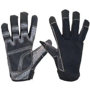 Mechanic Working Safety Driving <b>Gloves</b> Construction Plain Labor Hand Protection <b>Gloves</b> Leather Cowhide Safety <b>Gloves</b> - Product Image 6