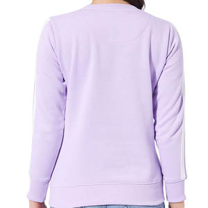 Sweat-shirt d'hiver à panneau personnalisé pour femmes dans un style décontracté avec logo sur le devant Nouveau design Sweatshirts imprimés par transfert de chaleur à vendre - Product Image 3