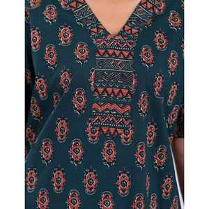 Camisón Casual y Cómodo de Algodón Azul Marino, Tejido de Popelina Suave con Cierre de Botones para Damas de Honor de Verano, Logotipo Personalizable, Talla XS, ODM - Product Image 2