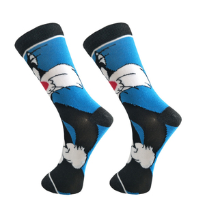 Calcetines de algodón duraderos, unisex, suaves, cómodos, transpirables, perfectos para uso casual, deportes, gimnasio, caminar, correr, fitness, uso diario. - Product Image 4