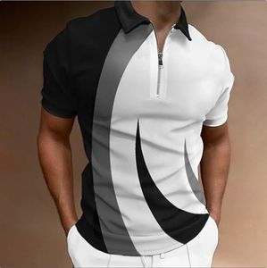 Men's Spring Summer Fashion Cotton Knitted T-Shirt Eco-Friendly High Street Quick Dry Light Breathable Silk Screen Printing - Product Image 3