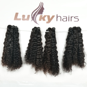 Vendeur 100% Remy Cuticule Aligné Indien Raw Vierge Extensions de Cheveux Humains Doux Profond Lâche Vague Style Bundles - Product Image 6