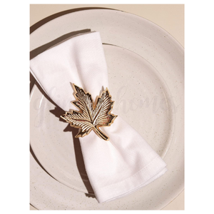 Porte-serviettes en métal élégant, artisanat artisanal, décoration de table, tables de mariage modernes, accessoires de salle à manger de luxe, en stock, durable - Product Image 1