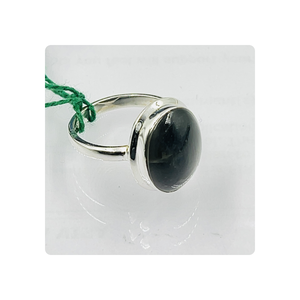 Anillo de Bodas de estilo Vintage de plata de ley 92,5, cabujón de piedras preciosas de labradorita roja Natural, moissanita de corte ovalado, regalo Cristiano - Product Image 4