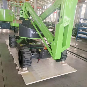 Elevador de pluma articulado eléctrico de nuevo diseño de Haulke/Elevador de pluma remolcable para hombre-Ideal para alquiler y venta - Product Image 3