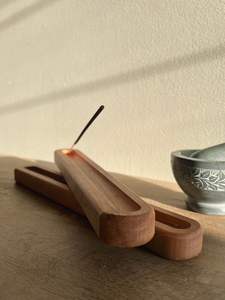 Porte-encens en bois fait main, artisanat de qualité supérieure, directement de l'usine, faible MOQ - Product Image 2