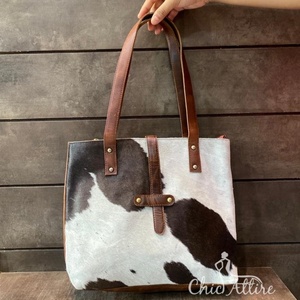 Bolsos de mano de cuero de vaca de diseñador nuevos bolsos de mano de cuero genuino de alta calidad 2025 de lujo de gran capacidad para mujeres - Product Image 1