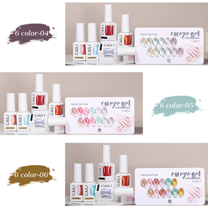 Crea tu propio set mini de esmaltes de uñas efecto ojo de gato, más de 1000 colores, Moonlight, magnético, plateado, con purpurina, efecto espejo, Smoothie, efecto ojo de gato, gel UV, OEM - Product Image 4