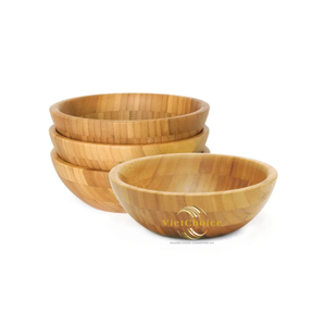 Best Choice Premium Bamboo Bowl Eco Friendly Disposable Bamboo Bowl Custom Sustainable Products Made in Vietnam by VietChoice - Product Image 6