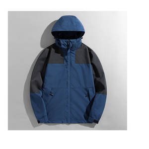 Chaqueta cortavientos de lona transpirable, ropa deportiva de invierno con logotipo personalizado para hombre, técnicas bordadas, sudaderas con capucha cómodas - Product Image 4