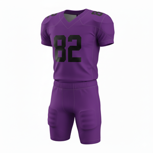 Ensemble de maillot et short de football américain entièrement sublimé personnalisé - Product Image 4
