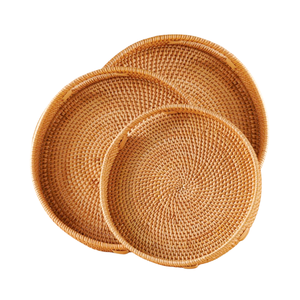 ถาดหวายทำมือน้ำหนักเบาช่วยยกพื้นที่ใดๆให้กับความงามตามธรรมชาติ - Product Image 1