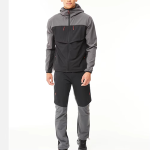 Custom logo Women And Men Windbreaker Sets Nylon Windbreaker Tracksuit Set <b>Train</b> Lightweight Jacket <b>Outdoor</b> Running for Men - Product Image 4