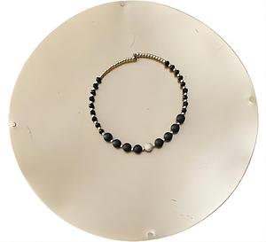 Trendsetter-Collar de bola de cristal negro y Bola de circón-Ideal para impresiones artísticas - Product Image 2