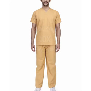 Traje de fregado médico de Venta caliente El mejor material Traje de fregado médico Transpirable Conjunto de traje de fregado médico - Product Image 1