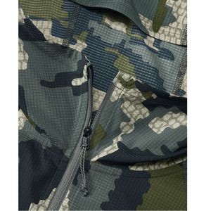 Nouveauté Sweat à capuche de chasse personnalisé respirant à demi-zip devant Hiver Séchage rapide Homme Coton Polyester Sweat à capuche - Product Image 3