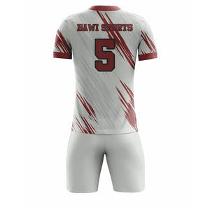 Tenues d'entraînement de football personnalisées en gros, respirantes et légères, à manches courtes, service OEM, vêtements d'entraînement - Product Image 2