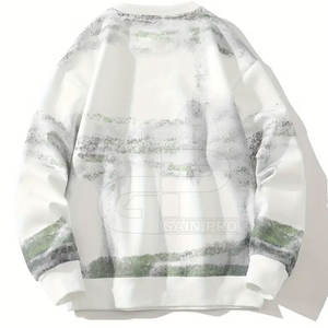 Sweat-shirt lourd et chaud pour homme, en molleton de coton doux, coupe décontractée, confortable pour l'entraînement en plein air et le port quotidien en hiver - Product Image 2