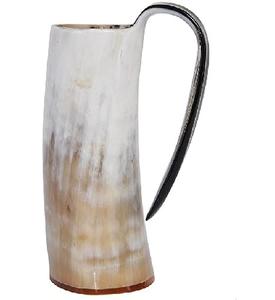 Tasse de corne de vin Viking de haute qualité tasse de corne à boire sculptée pour l'exportation du Offre Spéciale artisanal indien - Product Image 6