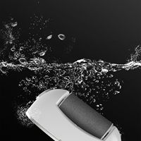 Lime à pieds électrique numérique pour éliminer les callosités, lime à pieds rechargeable imperméable pour les peaux sèches et mortes