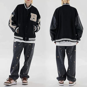 Wholesale Trendy Streetwear Varsity Jacket Comfortable <b>Quilted</b> Design Fashion Forward Casual Outerwear With Modern - Product Image 1