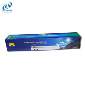 Caja de embalaje de luz Solar recargable, Cartón corrugado con impresión CMYK y laminación brillante, paquete de tamaño completo - Product Image 2