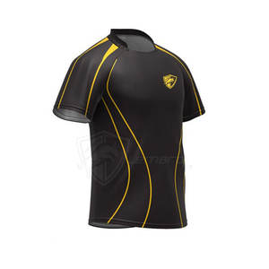 Venta caliente cómodo uniforme de rugby unisex de la mejor calidad hecho en Spandex/tela de algodón uniforme de rugby - Product Image 3