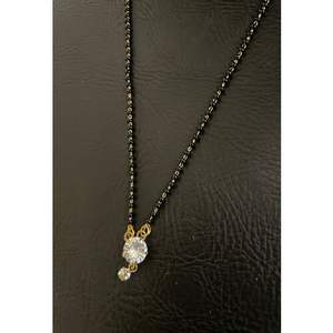 Designer Mangalsutra <b>For</b> <b>Women</b> With Premium Gold Plating And Beautiful Pendant Suitable <b>for</b> Wedding And Festive Wear - Product Image 2