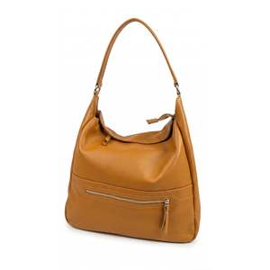 Borsa a Tracolla Morbida in Vera Pelle Dollaro - Made in Italy - Art. 26064 - Product Image 2